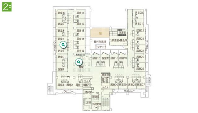 居室配置図