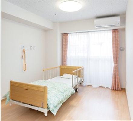 清潔な居室の一角
