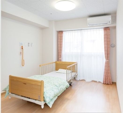 清潔な居室の一角
