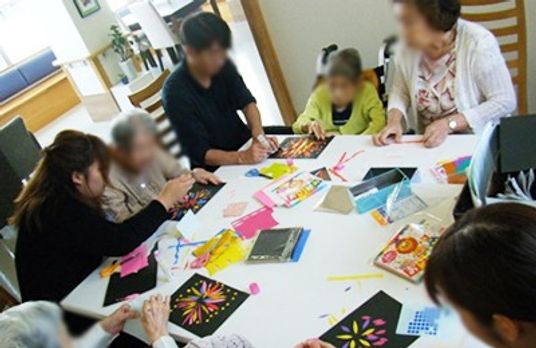 皆で創作活動をする場所