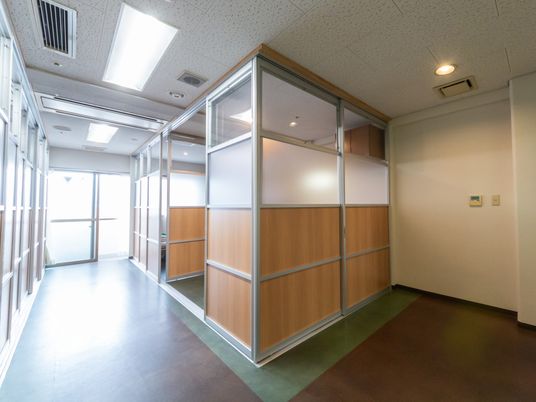 明るい廊下