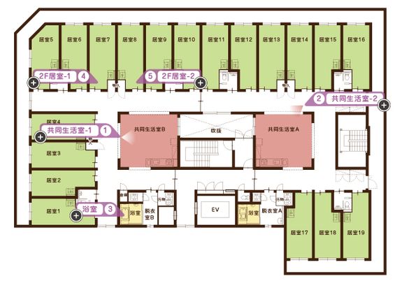 居室の見取り図