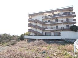 自然に囲まれた建物外観