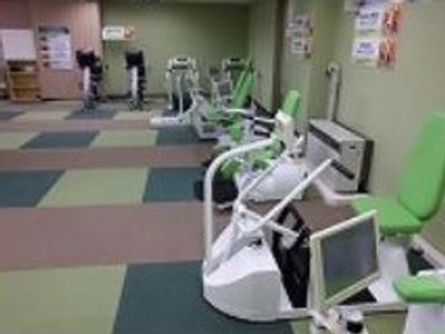 緑の機能訓練室