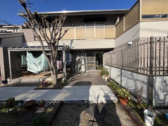 庭のある居室の景観