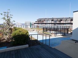 建物の屋上の風景