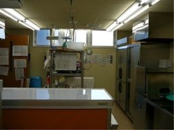 清潔なキッチンの一角