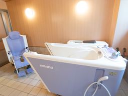 快適なバリアフリー浴室