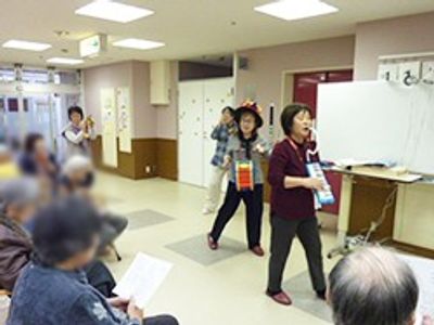 イベントの様子 人々の交流