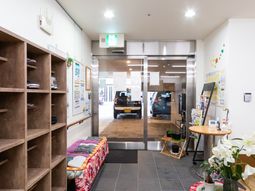 居心地の良いエントランス