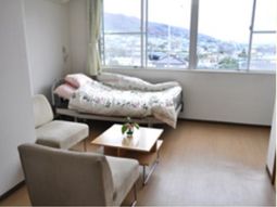 明るい個室と見晴らし
