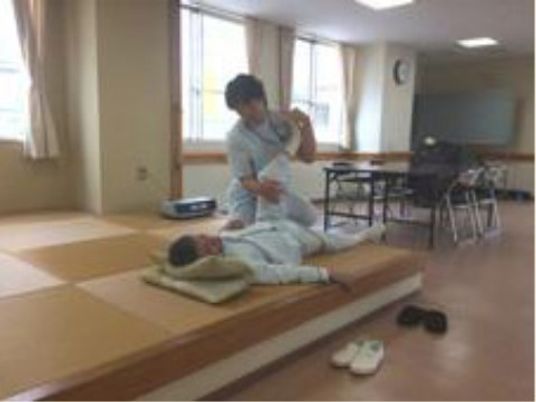 介護者と利用者の共有スペース