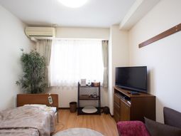 居心地の良い居室の一角