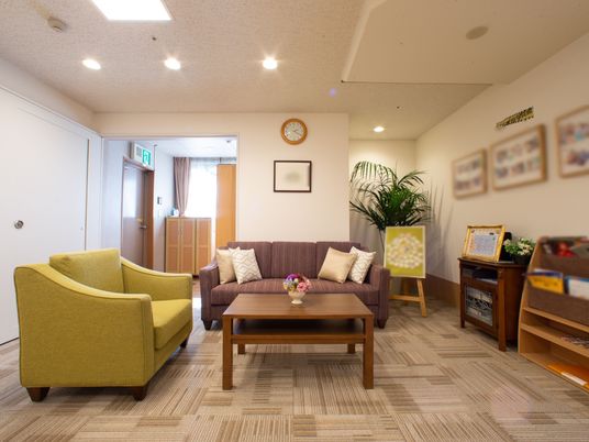 リビングの温かな空間