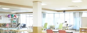 明るい訓練室