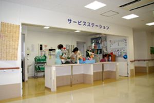 スタッフ2人の受付