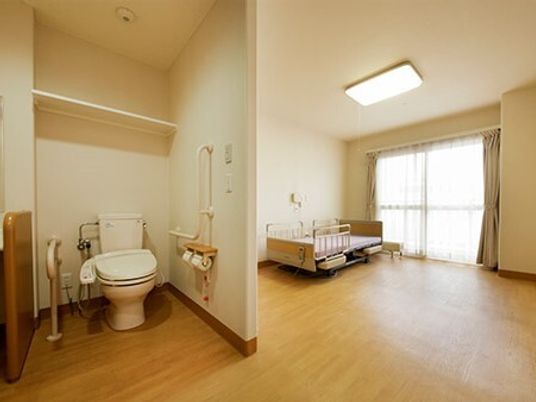 ゆったりとした居室の様子
