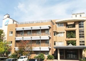 植栽が豊かな外観