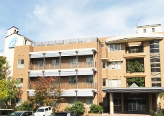 植栽が豊かな外観