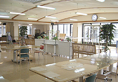 三笠市ことぶき荘短期入所介護施設の外観