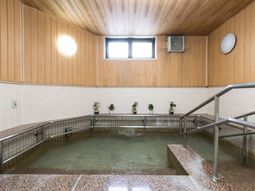 温泉風な浴室の空間