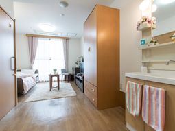 居室内の整った空間