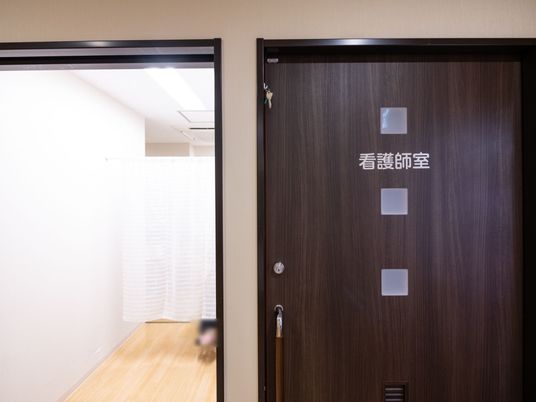 機能訓練室の扉