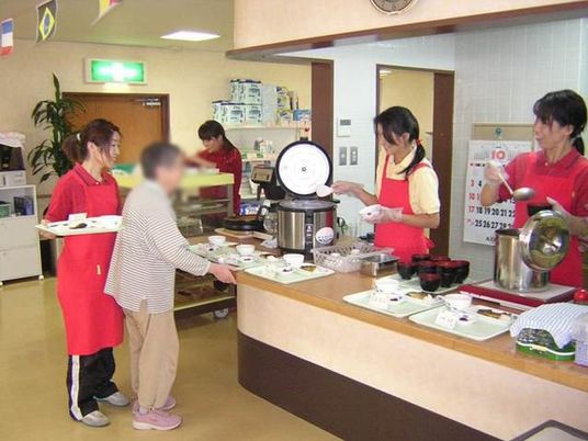 食事サービスの様子