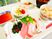 色とりどりの料理プレート