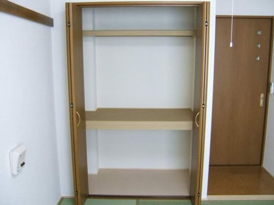 収納スペースのある部屋