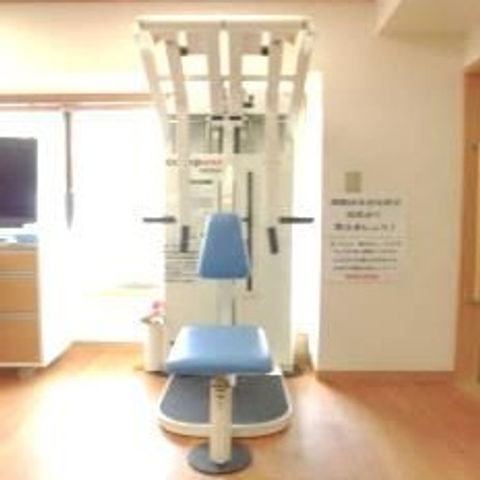 静かな訓練室