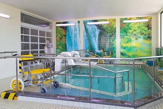 設備充実の浴室