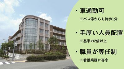 快適な通勤環境の外観