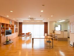 温かみのあるリビング空間