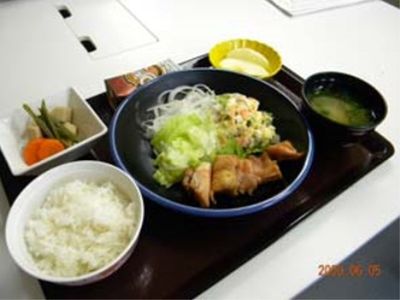 栄養バランスの食事提供