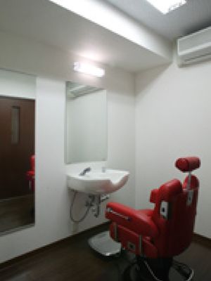 理美容室の椅子