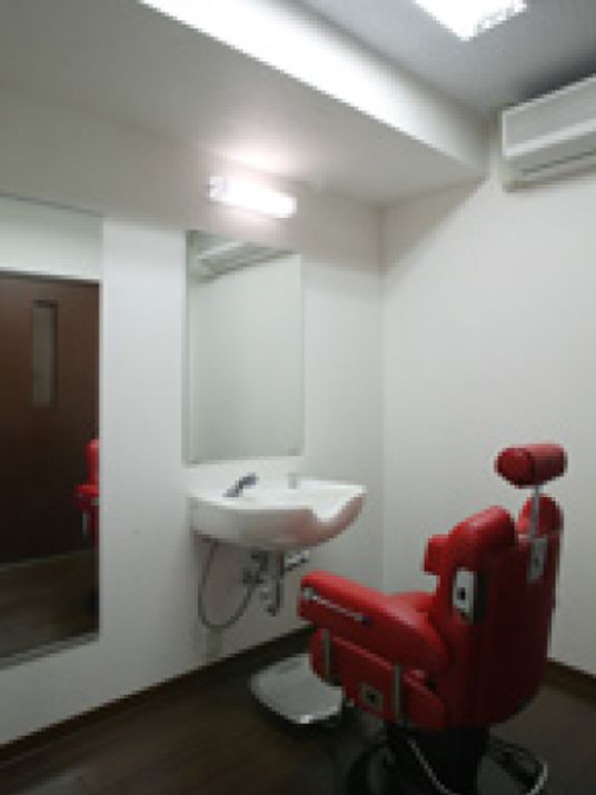 理美容室の椅子