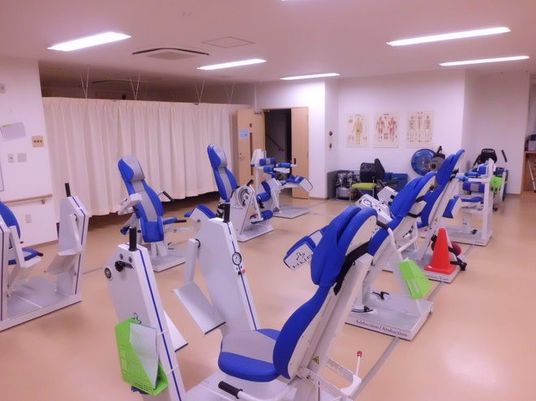 運動器具のある部屋