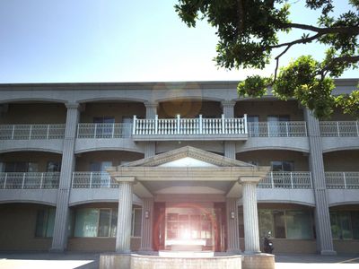 明るいエントランス