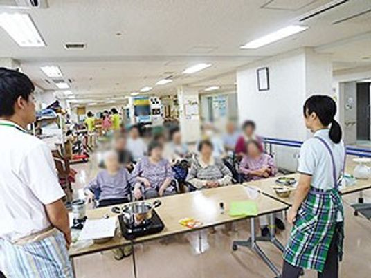 アクティビティ開催中の部屋