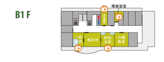 案内図地下フロア