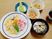 カラフルな料理の盛り付け