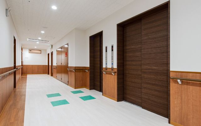広々とした廊下