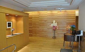 温かみのある空間エントランス