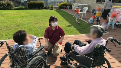 子どもと交流の場