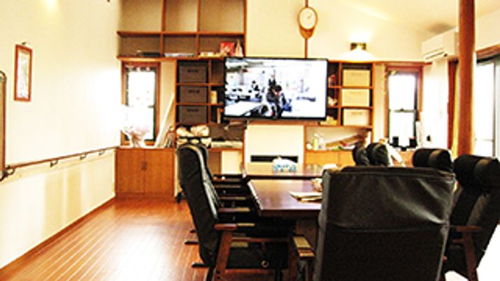 テレビがあるリビング