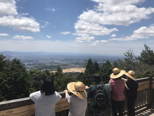 展望台の景色