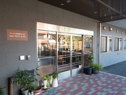 清潔感のあるエントランス