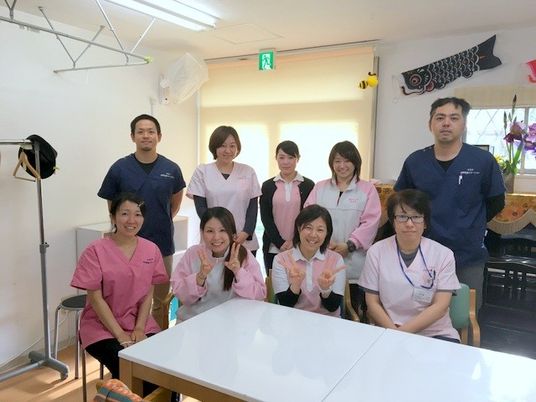 スタッフが集う多目的室  