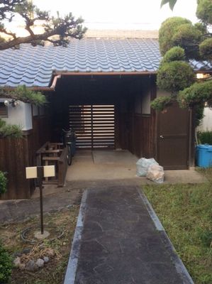 伝統的な玄関口